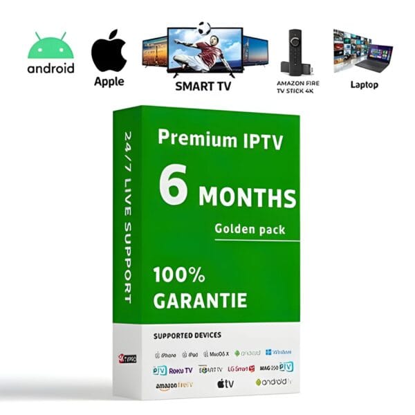 6 Months Premium tv Subscription